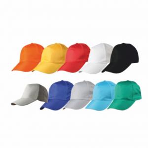 PAMUK POLYESTER ŞAPKA TEK RENK