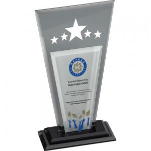 Kristal Plaket ( 13 x 25 cm )