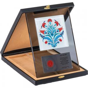 Kutulu Kristal Plaket ( 18 x 24 cm )