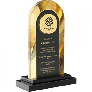 Kristal Plaket ( 15 x 25 cm )