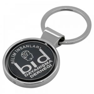 Ağaçoluk Çift Yön Metal Döner Anahtarlık