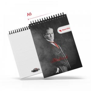 Ata Spiralli A6 Bloknot