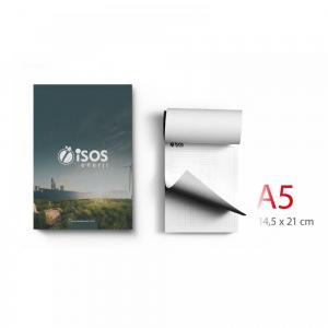 Kapak Geçmeli A5 Bloknot