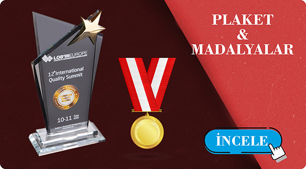 Plaket & Madalyalar